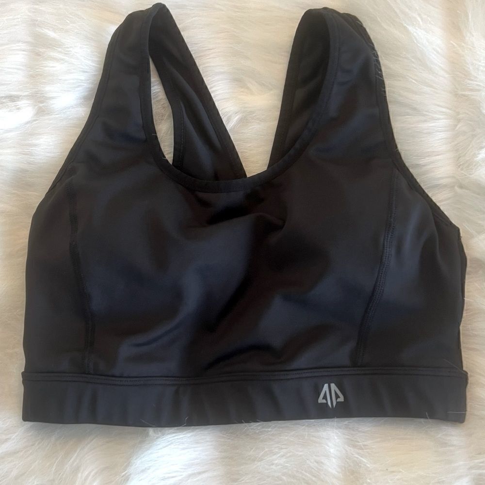AP Basic Black Sports Bra (S)